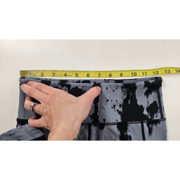 ZYIA Slate Oxidation Soft n Snug Hi-Rise 7/8 Pocket Leggings Size 4 Small EUC - Picture 10 of 10